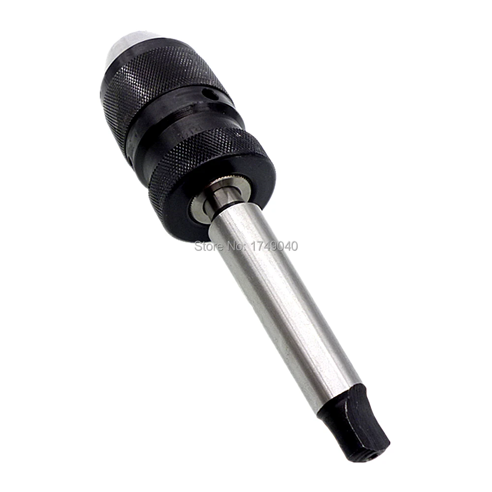 

Keyless Drill Bit Chuck 1mm to 10mm B12 Drill Chuck Self Tighten Precision Chuck with 2MT Morse Taper Arbor for Drill Machines