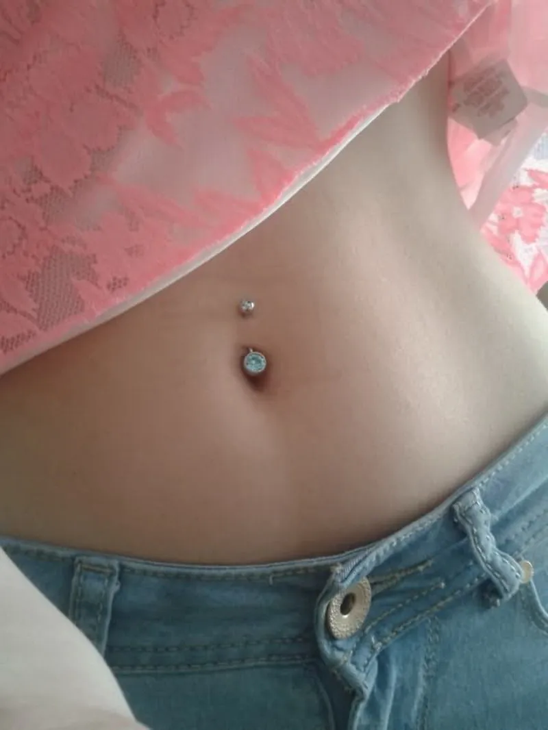 Новинка кольцо для пирсинга пупка G23titan Bellybutton с огненным опалом кольца 1 6G G23