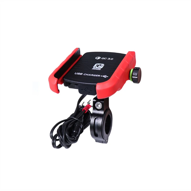 URANT держатель для телефона мотоцикла с USB зарядным устройством QC3.0 Быстрая зарядка подставка для мобильного телефона для мотоцикла горные велосипедные держатели