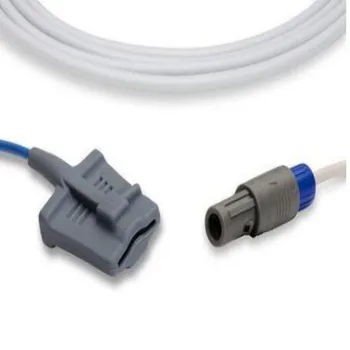

Compatible for Mindray Masimo Module 0010-30-42625 6 Pin Adult Silicone Spo2 Sensor Oximetry Sensor Blood Oxygen Probe 9ft/3M