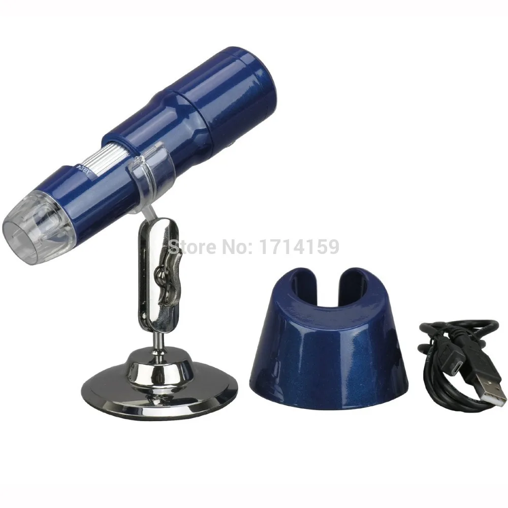 

Coin/Stamp-AmScope Supplies 200X 2MP Zoom WIFI Wireless USB Digital Microscope Support IOS and Android O/S