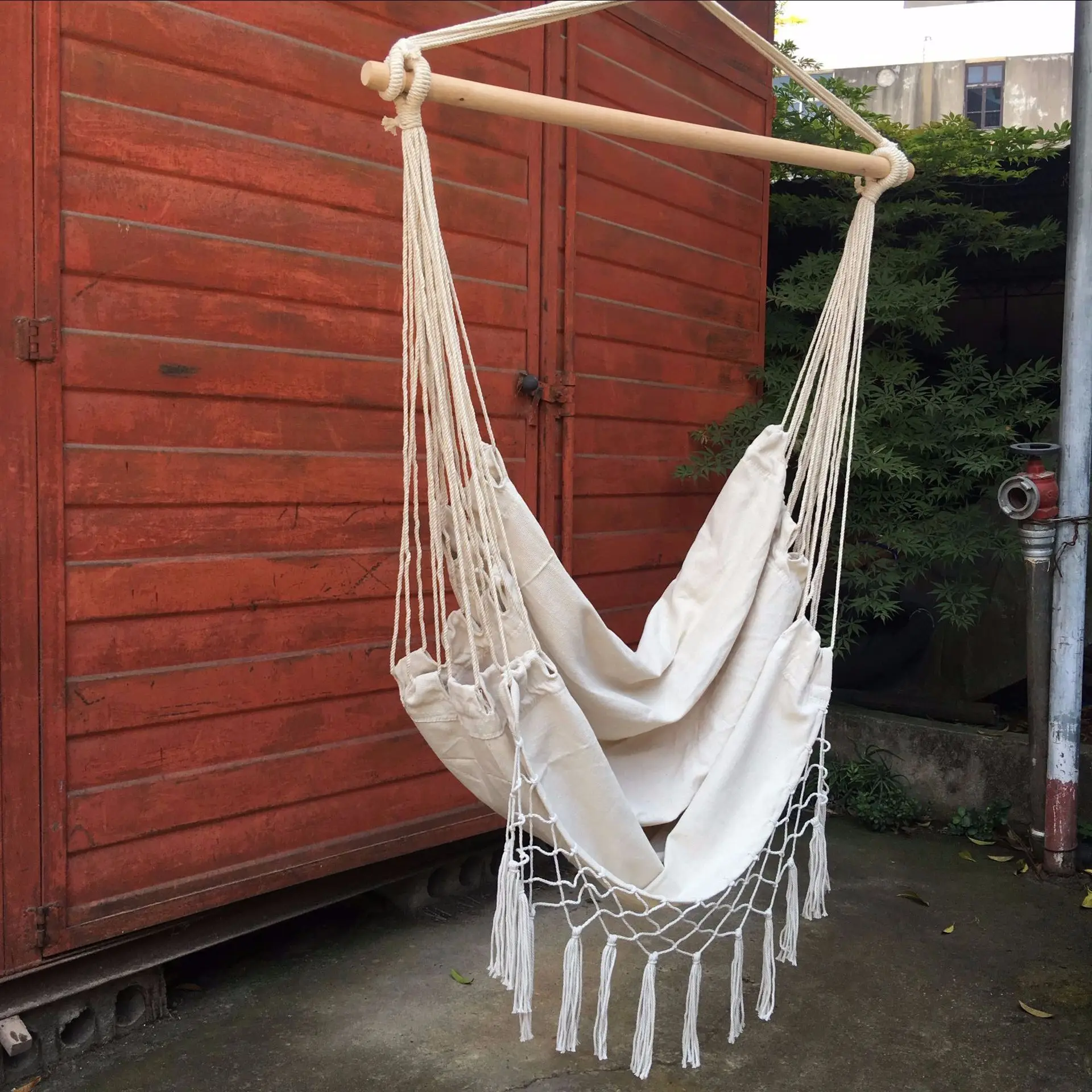 Нордический стиль белый гамак для садовых и комнатных растений, спальное подвесное кресло для детей, взрослых, качающийся один безопасный