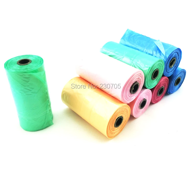 400pcs 20rolls Biodegradable Bag Dog Waste Pick Up Clean Bags 400pcs 20rolls Biodegradable Bag Dog Waste Pick Up Clean Bags Refill Unscented Mix Candy Color In Carriers From Home Garden On