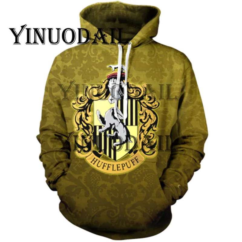 Fans Wear Gryffindor 3D Printed Hoodie with Pocket Ravenclaw Gryffindor for Adult Unisex Sweatshirt Costume Fans Wear Gryffindor 3D Printed Hoodie with Pocket Ravenclaw Gryffindor for Adult Unisex Sweatshirt Costume