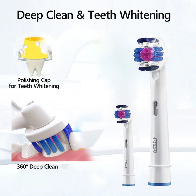 Oral B Vitality электрическая зубная щетка 3D Белый с EB18 головкой щетки
