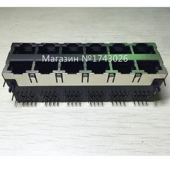 

High quality RJ45 2X6 network interface 12 bit interface with the lamp with a double layer network socket 2*6 RJ45 ic 1 ...