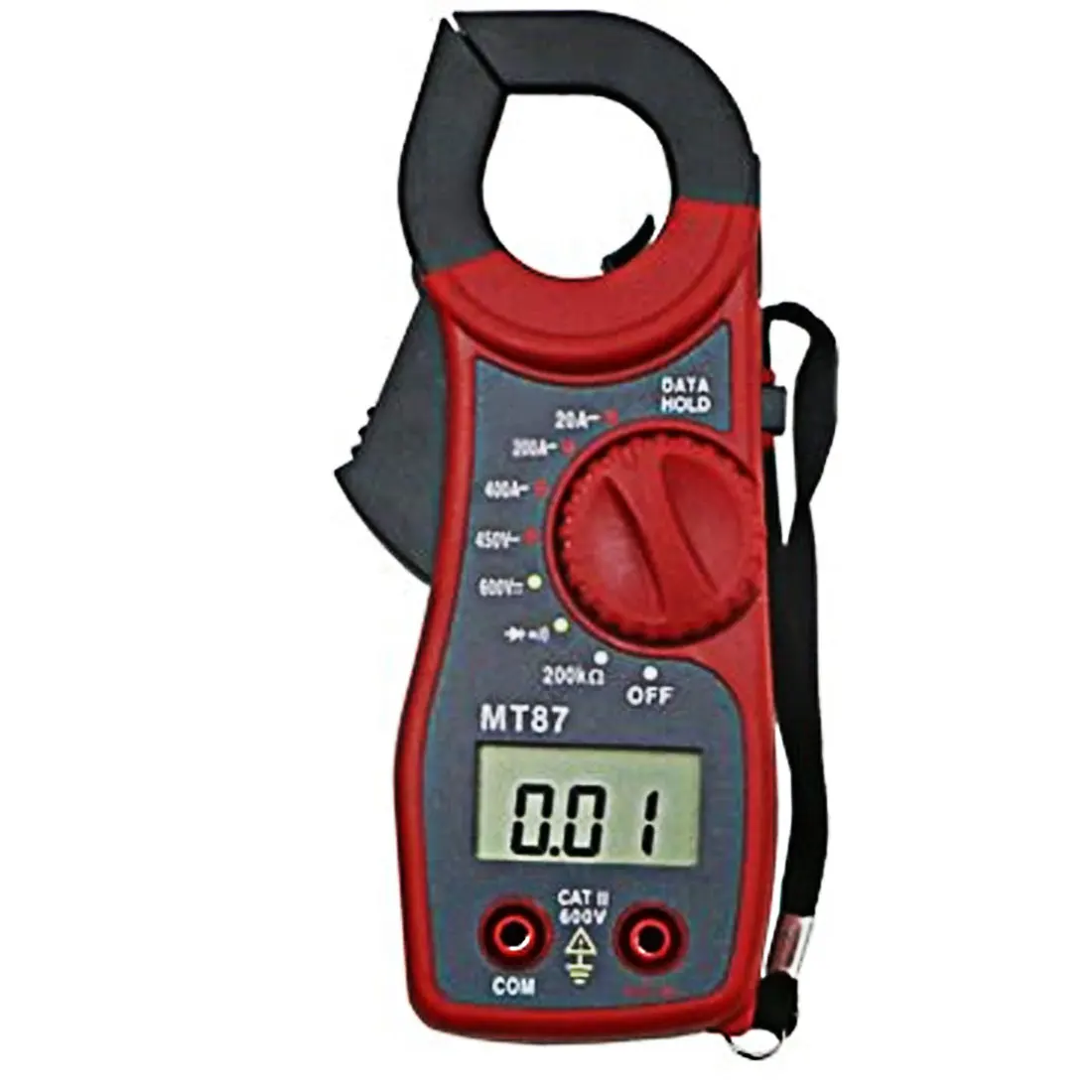 

Digital Clamp Meter Current Clamp AC DC Ammeter Multimeter Voltmeter Multi-function Diode Fire Wire Tester MT-87