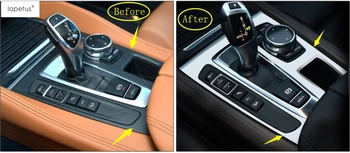 

Lapetus Accessories For BMW X5 F15 2014 - 2017 / X6 F16 2015 - 2018 Transmission Stalls Gearshift Box Frame Molding Cover Trim