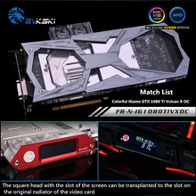 Bykski Full Coverage font b GPU b font Water Block For Colorful iGame GTX 1080 Ti