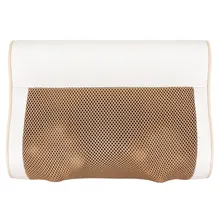 Многофункциональная домашняя электрическая Массажная подушка для разминания спины, облегчающая боль в шее и плече, подушка для сна, 12 В