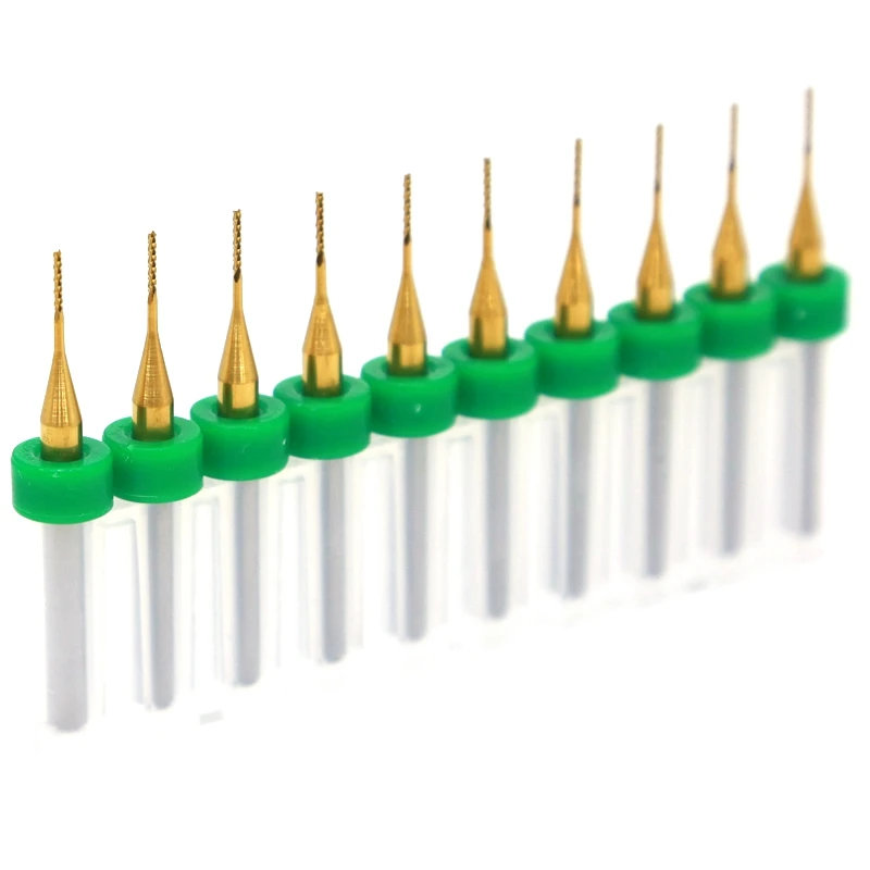 Carbide laser cutting machine milling cutter, CNC router bit swallow carving cutter 0.7mm