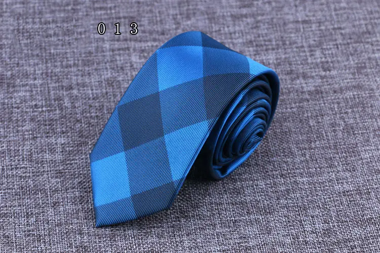 Mens Polyester Skinny Tie 6cm Slim Fashion Neck Tie Green Red Flower Striped Leisure Necktie Business Wedding Neckwear Gift Ties