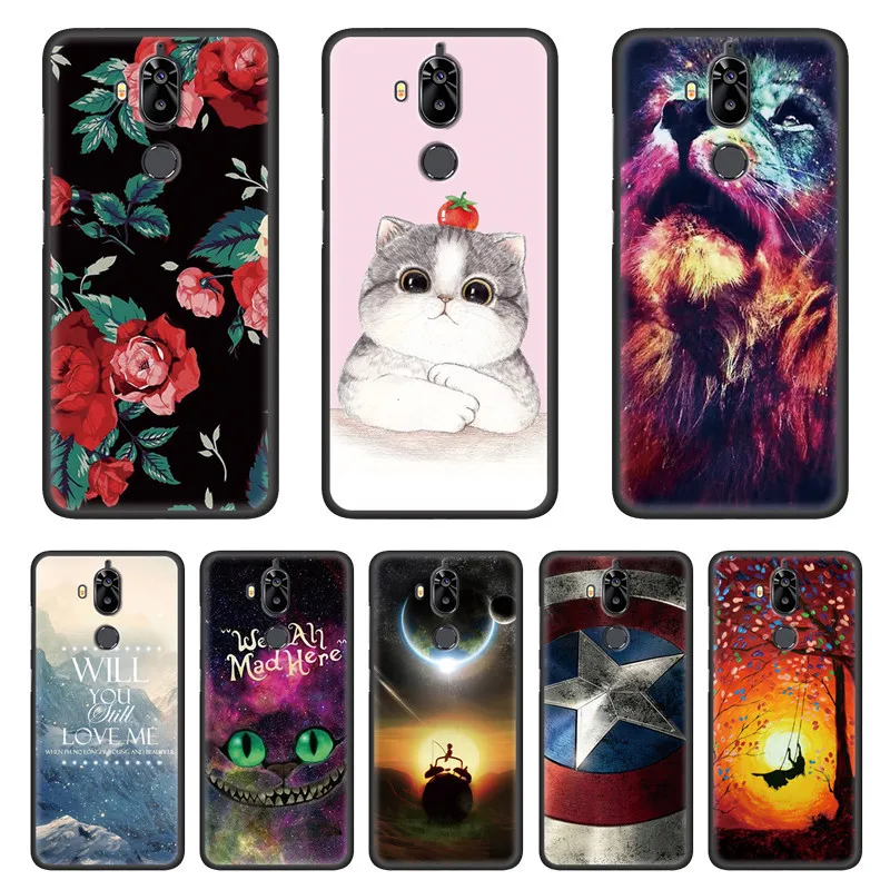 

Cute Painted Soft TPU Case For TP-LINK Neffos X9 Case For TP-LINK Neffos X9 TP913A Silicone Cases Back Cover Fundas Coque