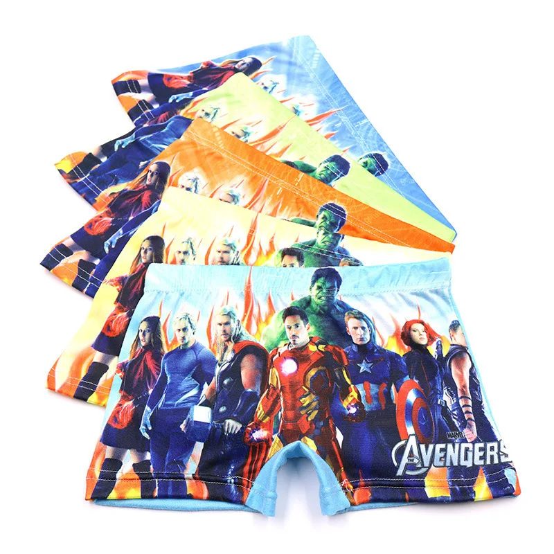 

3pcs/lot Briefs For Boys Underwears Panties Infant Boxer Avengers Cotton Teenagers For 2-10 Y Panty Kids Baby Underwear
