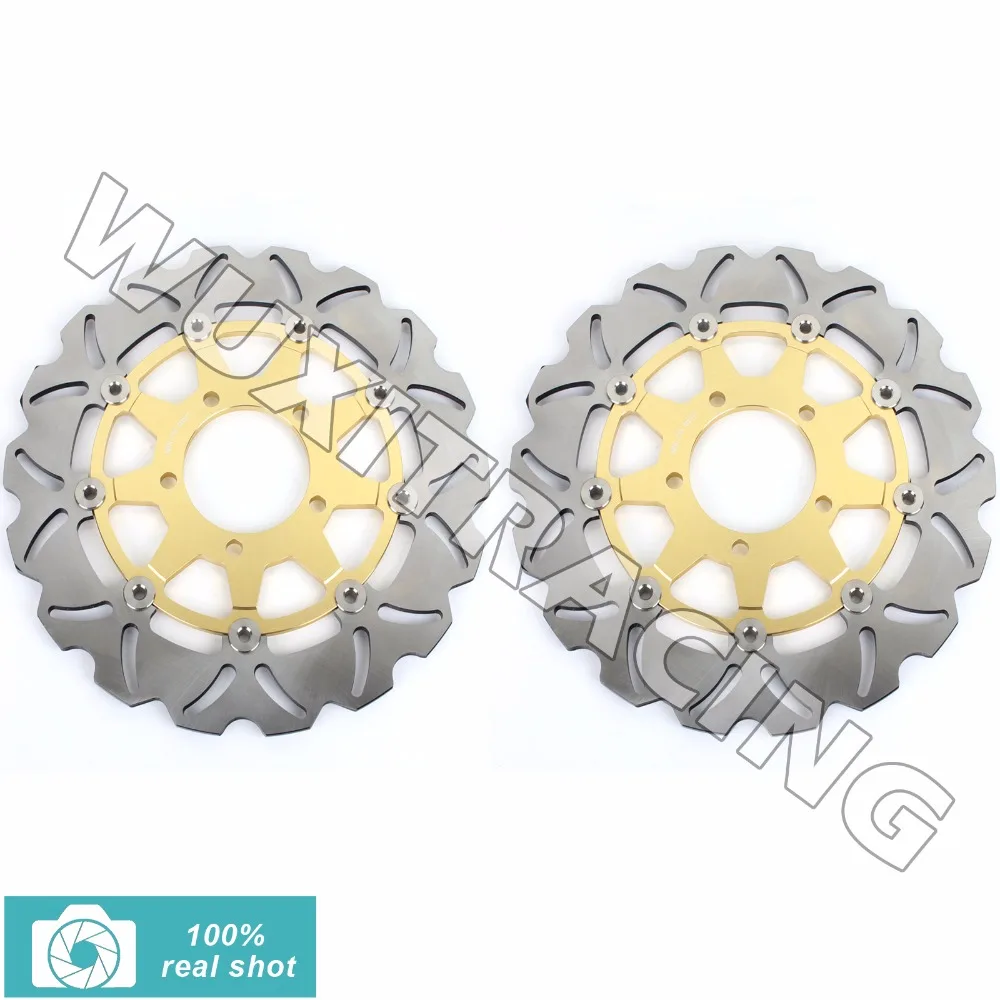 Front Brake Discs Rotors for ZX6 R NINJA ABS Z 800 E/ABS 13 16 ZX10 R