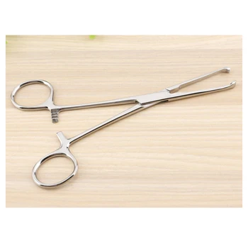 

16CM high quality Tissue forceps Rat tooth forceps extract pliers Grab tweezers Stainless steel surgical instrument tool