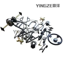 Картинг четыре колеса ATV руль дисковый тормоз ступицы 110/10 мм фланец передние маятники 81 см задняя ось