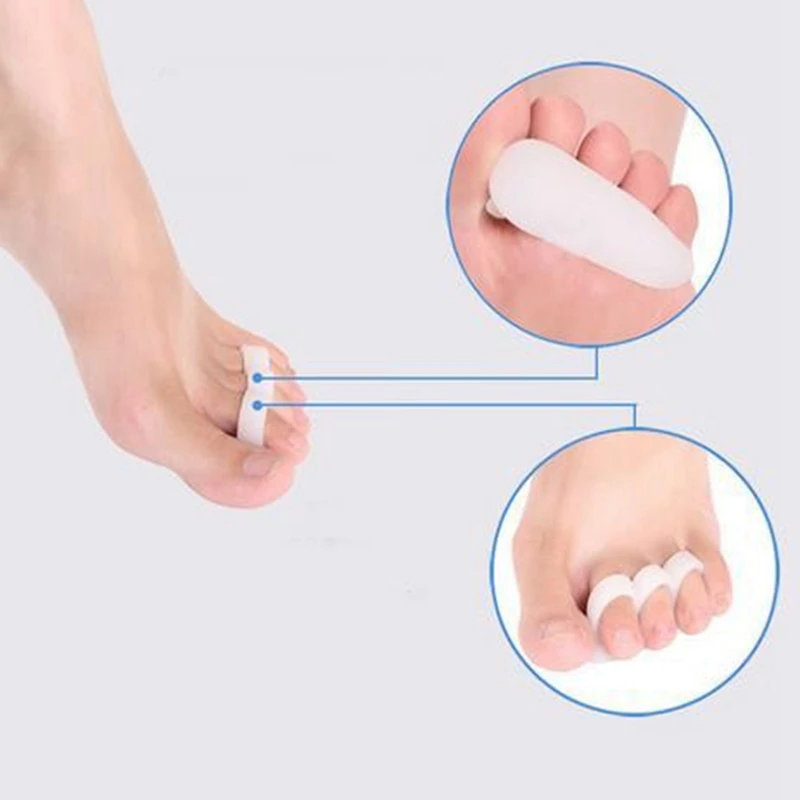 1 пара Уход за ногами ортопедический большой палец стопы вальгусная ортопедическая метатарзальная бандаж на палец корректор