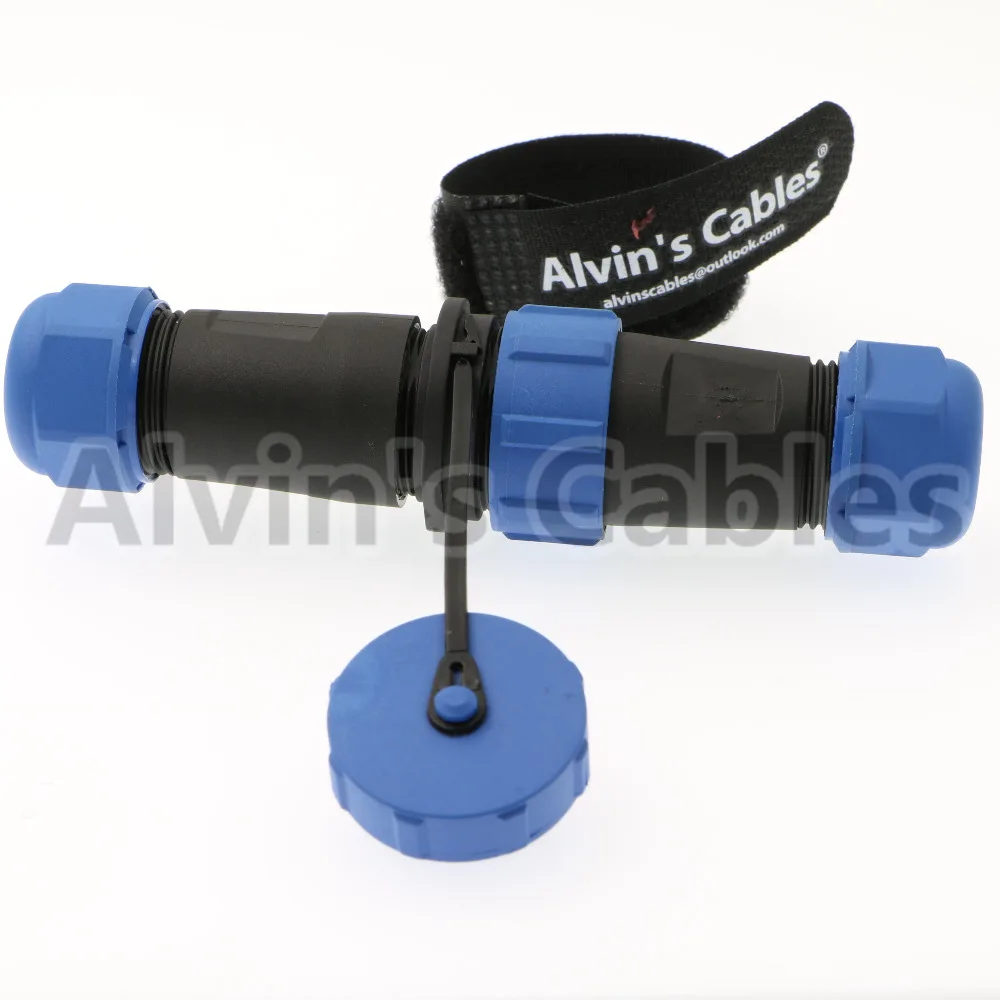 

3piece SP2110 IP68 5 Pin IP68 Waterproof Male Plug and Female Docking Socket Dustproof Circular Multipole Connector