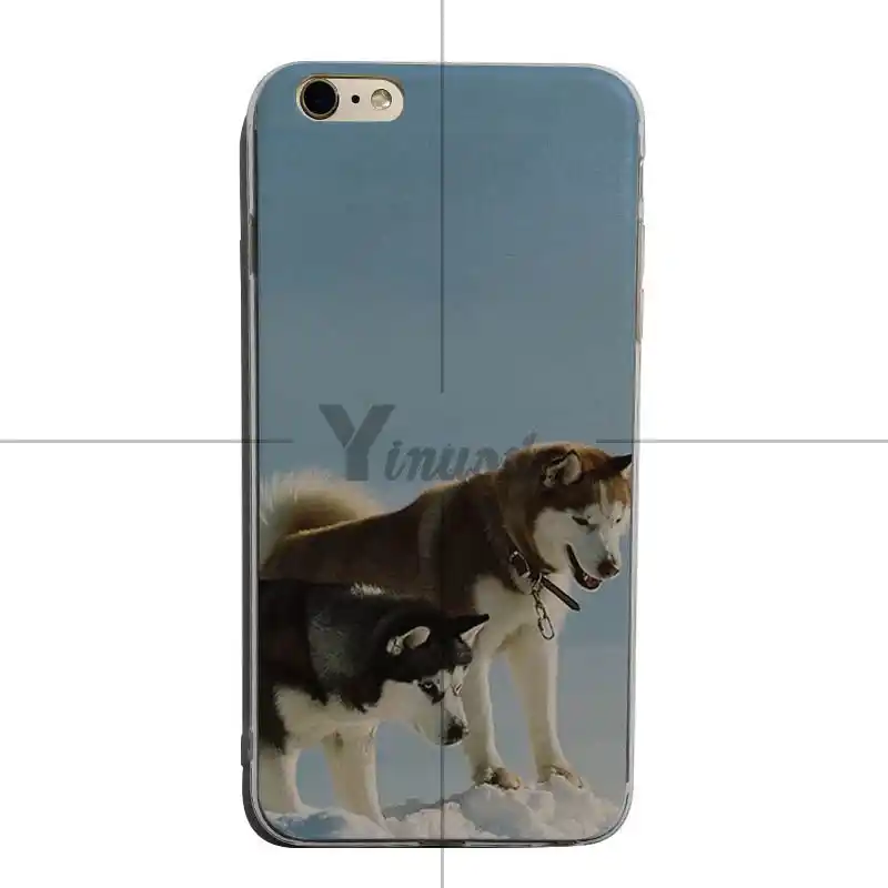 Yinuoda Аляскинский маламут Сибирский хаски собака на продажу Роскошный чехол для iPhone X XS XR