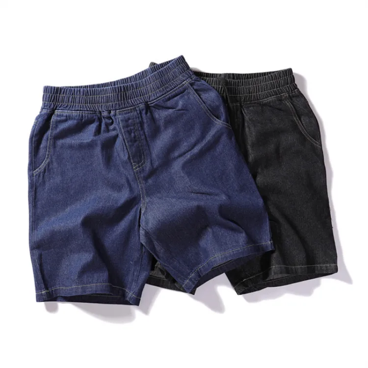 Мужские повседневные шорты оригинальные мужские высококачественные повседневные Прямые однотонная Джинсовая Шорты Молодежные Пляжные Брюки BF