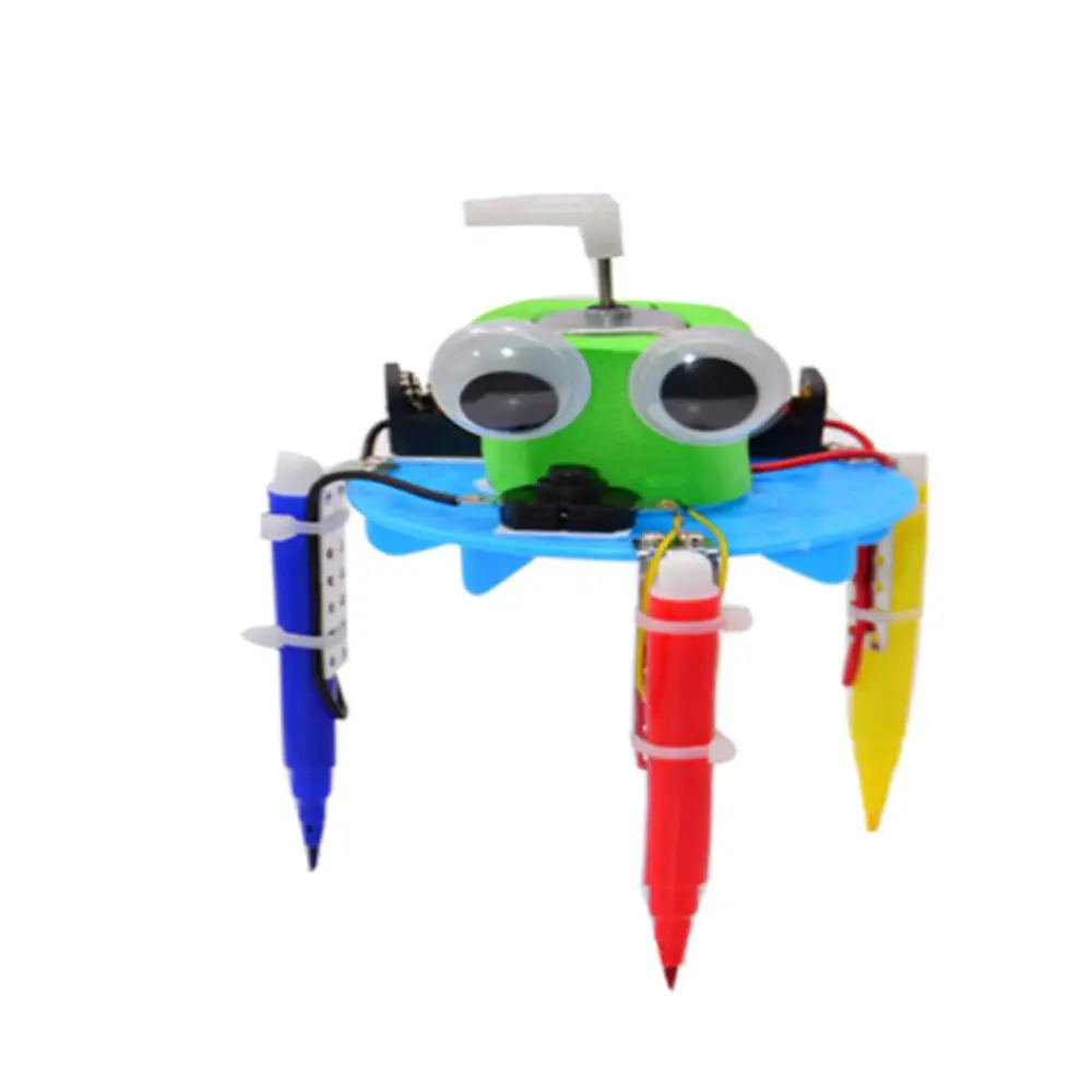 

Early Learning DIY Doodle Robot Technology Small Inventions Educational Toys for Kids Primary and Secondary Science Experiment