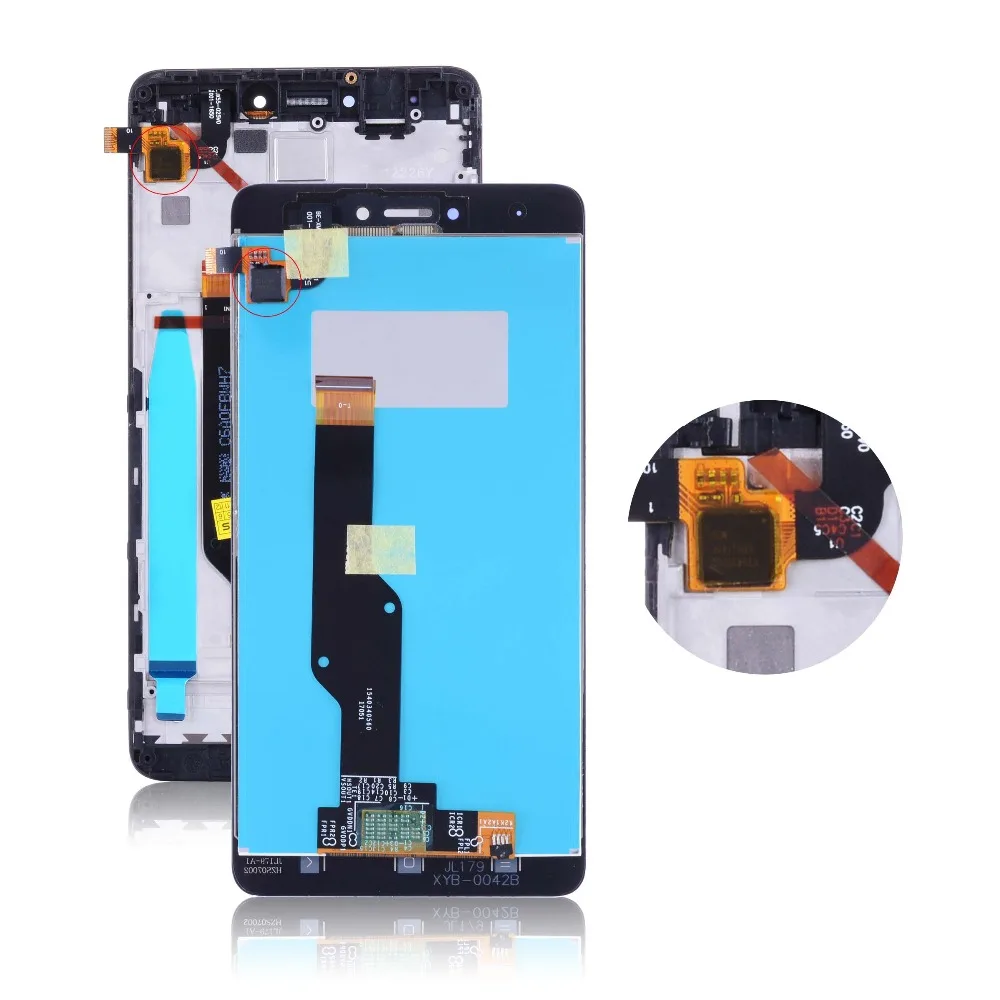 Snapdragon 625 Дисплей для Xiaomi Redmi Note 4x LCD в сборе с тачскрином на рамке 5.5'' черный белый золото