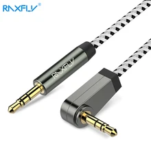 RAXFLY 0 5M 1M 2M 3 5MM AUX Cable For Car Speaker 3 5 Jack Male