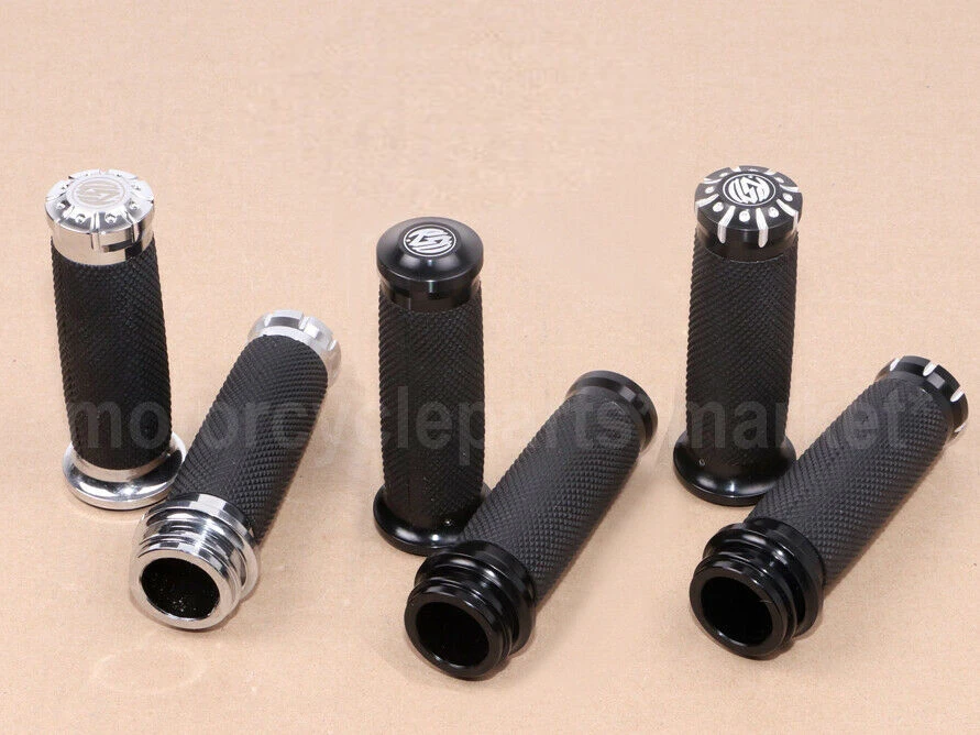 

1" 25MM Handlebar Electronic Throttle Control Grips Handgrip for Harley Touring Street Electra Tri Glide Road King Classic