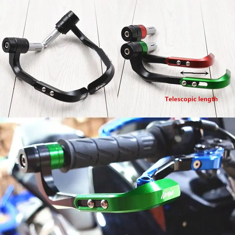 

Handlebar Grips Bar Ends Cap Slider For Kawasaki Ninja 250 300 400 650 1000 ER6F Ninja400 ZX6R ZX10R Handlebar Grips Guard Brake