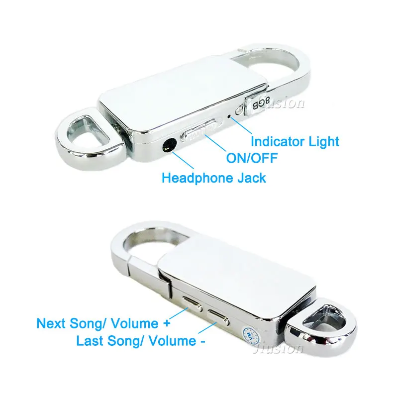 Портативный 8GB брелок, стильный диктофон Espia, Мини цифровой диктофон, USB флеш-накопитель, mp3-плеер, аудио-рекордер
