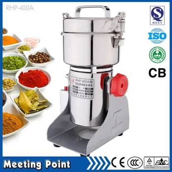 

on sale 400g food grade stainless steel new electric coffee grinder whole grains ultrafine mill powder machine