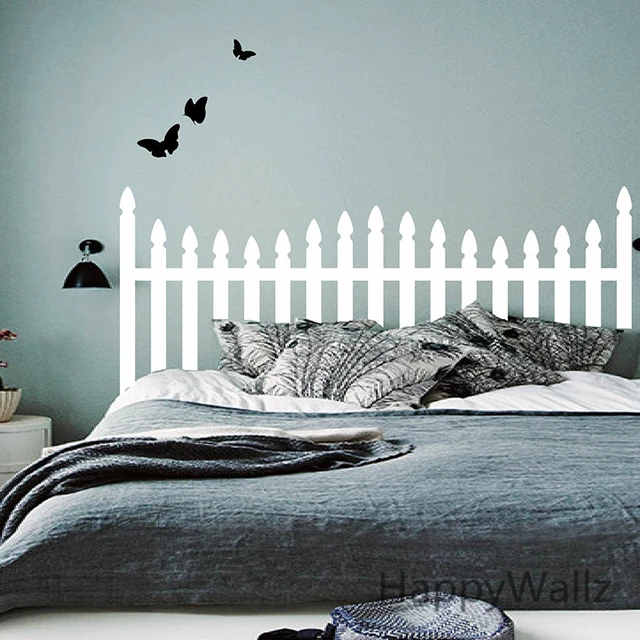Headboard Wall Sticker Bedroom Butterfly Headboard Wall