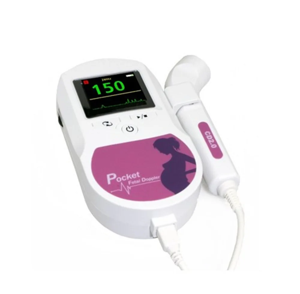 Free shipping+3MHZ/2Mhz Sonoline C Fetal doppler /baby doppler Prenatal Fetal Doppler