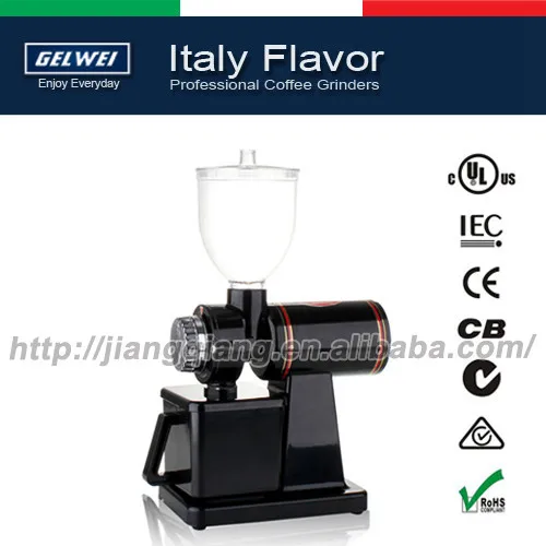 

G600NB Automatic electric coffee grinder machine coffee Burr Mill , Black / Storage Capacity (250g)