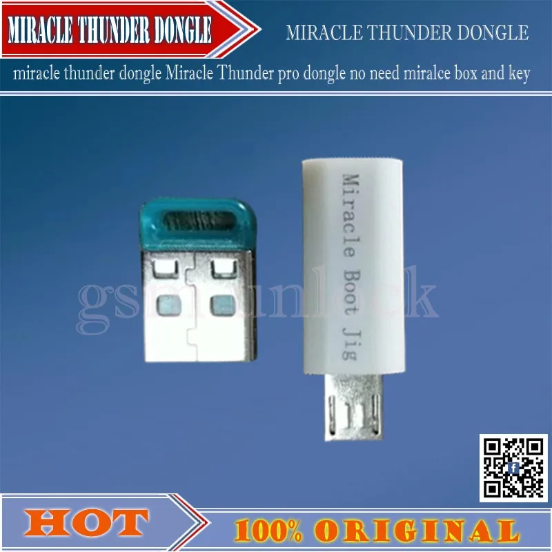 

gsmjustoncct miraclekey / miracle tool thunder dongle instead of box key