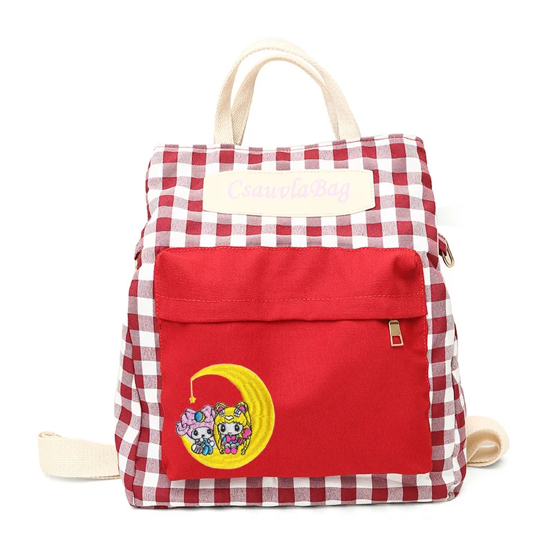 

Casual Sailor Moon Cute Back Pack Women Large Capacity Messenger Travel Shoulder Bags for Girls Students Satchel Mochila Bolsa