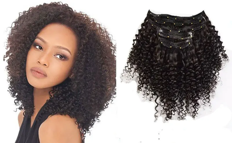 African American Curly Hair Extensions