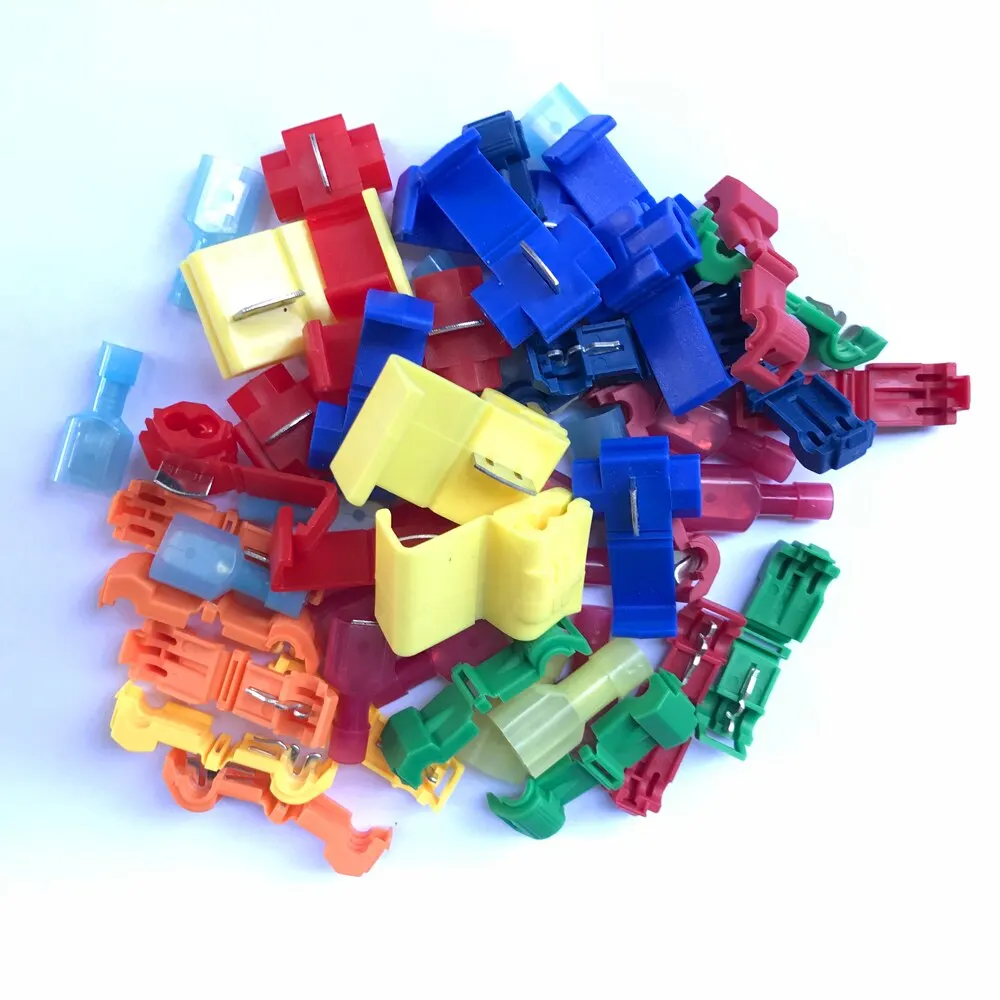 

Scotch Lock Electric Wire Cable Connectors Quick Splice Terminals Crimp Set Non Destructive Without Breaking Line