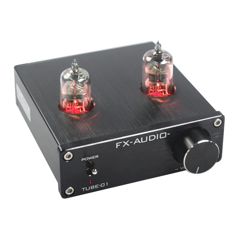 

NFJ&FXAUDIO FX-AUDIO TUBE-01 Bile Preamp Tube Amplifier Preamp Bile Buffer 6J1 Mini HIFI Preamplifier DC12V