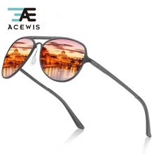 ACEWIS luxury sunglasses oculos de sol feminino men Polarized vintage Brand designer pilot black fashion shades Driving Glasses ACEWIS luxury sunglasses oculos de sol feminino men Polarized vintage Brand designer pilot black fashion shades Driving Glasses