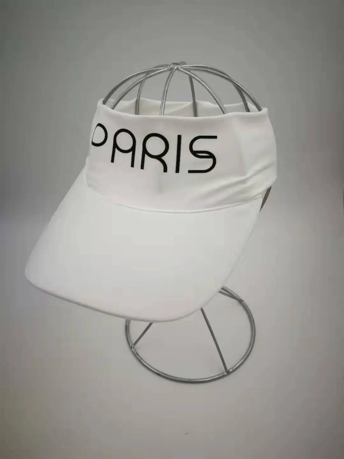 Эластичная Солнцезащитная шляпа козырьки шляпы для женщин мужчин для улицы занятий спортом и бега трусцой для бега и тенниса Кепка L2 - Цвет: White