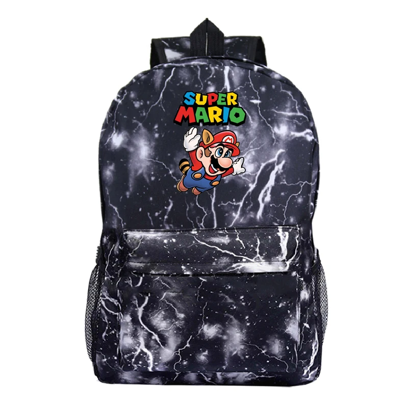 

Fashion Anime Super Mario 21 Type Men Laptop Travel Backpack Sac A Dos Femme Bookbag Mochila Mujer School Bags For Teenage Girls