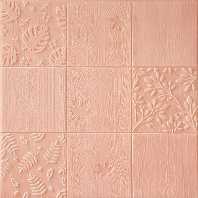 Новое поступление 3D самоклеющиеся обои для ТВ фона гостиной креативные кленовые листья контактная бумага пвх покрытие стен декор - Цвет: Pink