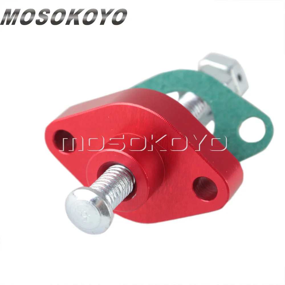 Алюминиевый ручной Натяжитель с ЧПУ для Yamaha DR YFM Suzuki GSXR LTR Kawasaki KLX Honda CRF| |