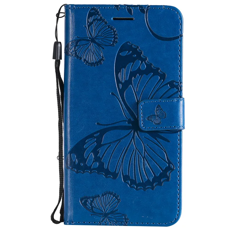Flip Leather Case sFor Fundas iPhone 9 case 3D butterfly Embossed PU Cover For iPhone XR 6.1inch Wallet Cover Stand Phone Cases (10)