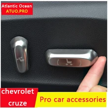 AUTO PRO 2015 cruze car styling car seat switch trim car accessories car seat cover knob trim 2014 envision Interior Mouldings