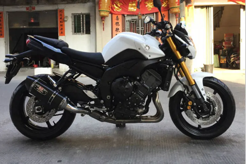 Выхлопная Муфельная труба мотоцикла для FZ8N FZ8100F адаптер средней трубы с Akrapovic