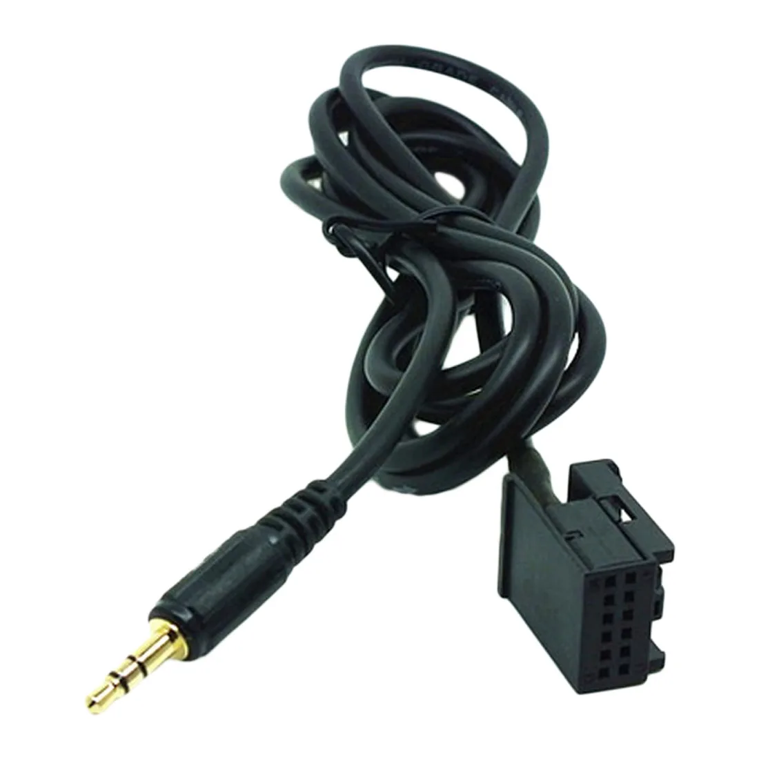 Dewtreetali new 6000CD AUX Input Lead Adapter Cable 3.5mm For Ford With Four Removal Keysin