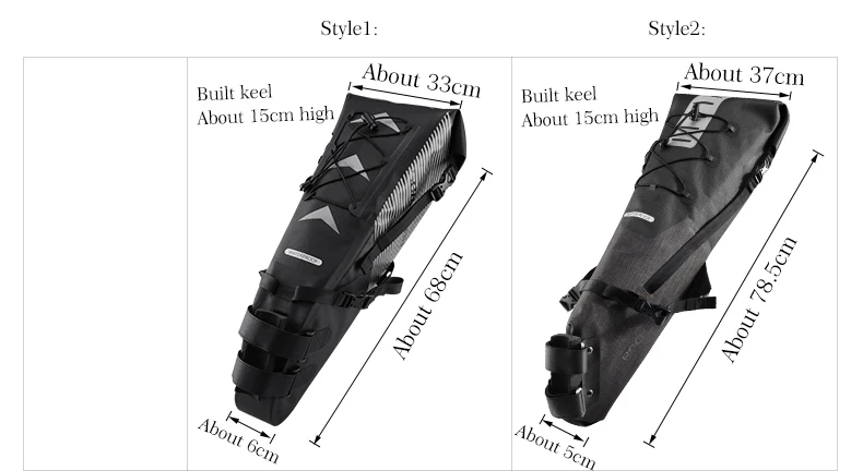 Cheap ROCKBROS Bike Bag Waterproof Reflective 10L Large Capacity Saddle Bag Cycling Foldable Tail Rear Bag MTB Road Trunk Bicycle Bag 1 Cheap ROCKBROS Bike Bag Waterproof Reflective 10L Large Capacity Saddle Bag Cycling Foldable Tail Rear Bag MTB Road Trunk Bicycle Bag 1